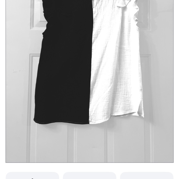 Black and White Top - Picture 2 of 3